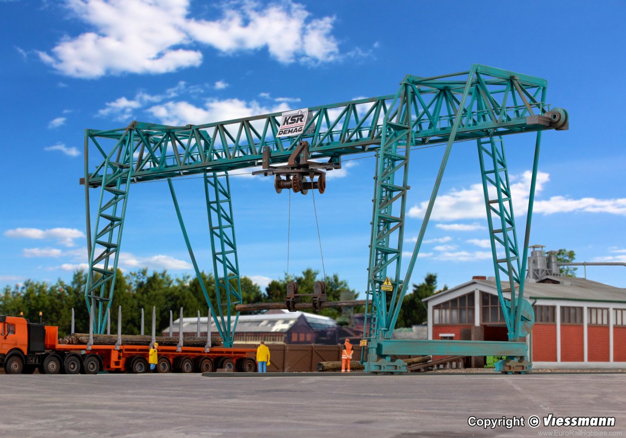 Kibri 38543 H0 Gantry crane for sawmill