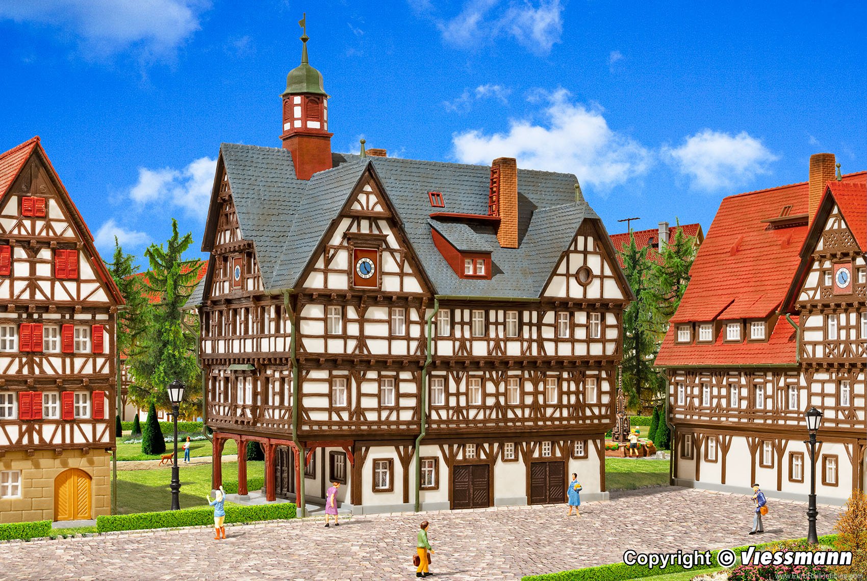 Kibri 38919 38919 H0 Half-timbered house