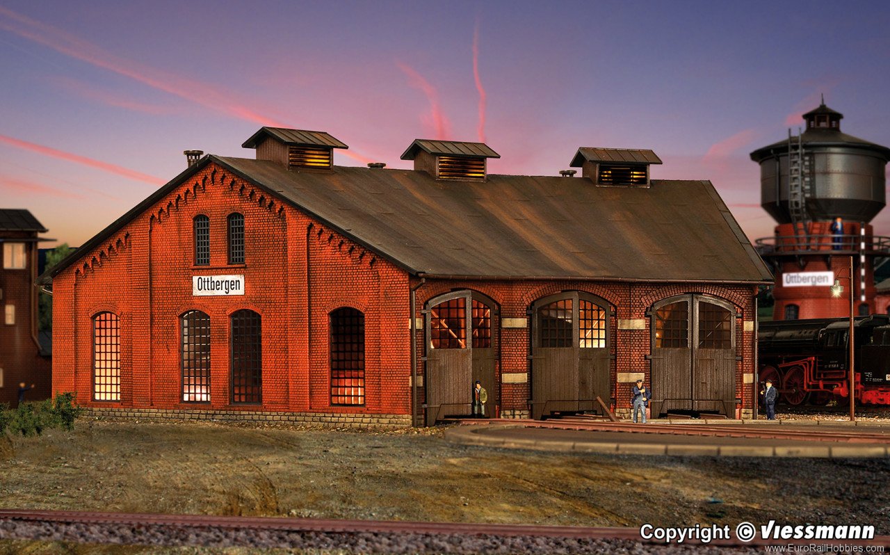 Kibri 39452 H0 Roundhouse shed Ottbergen