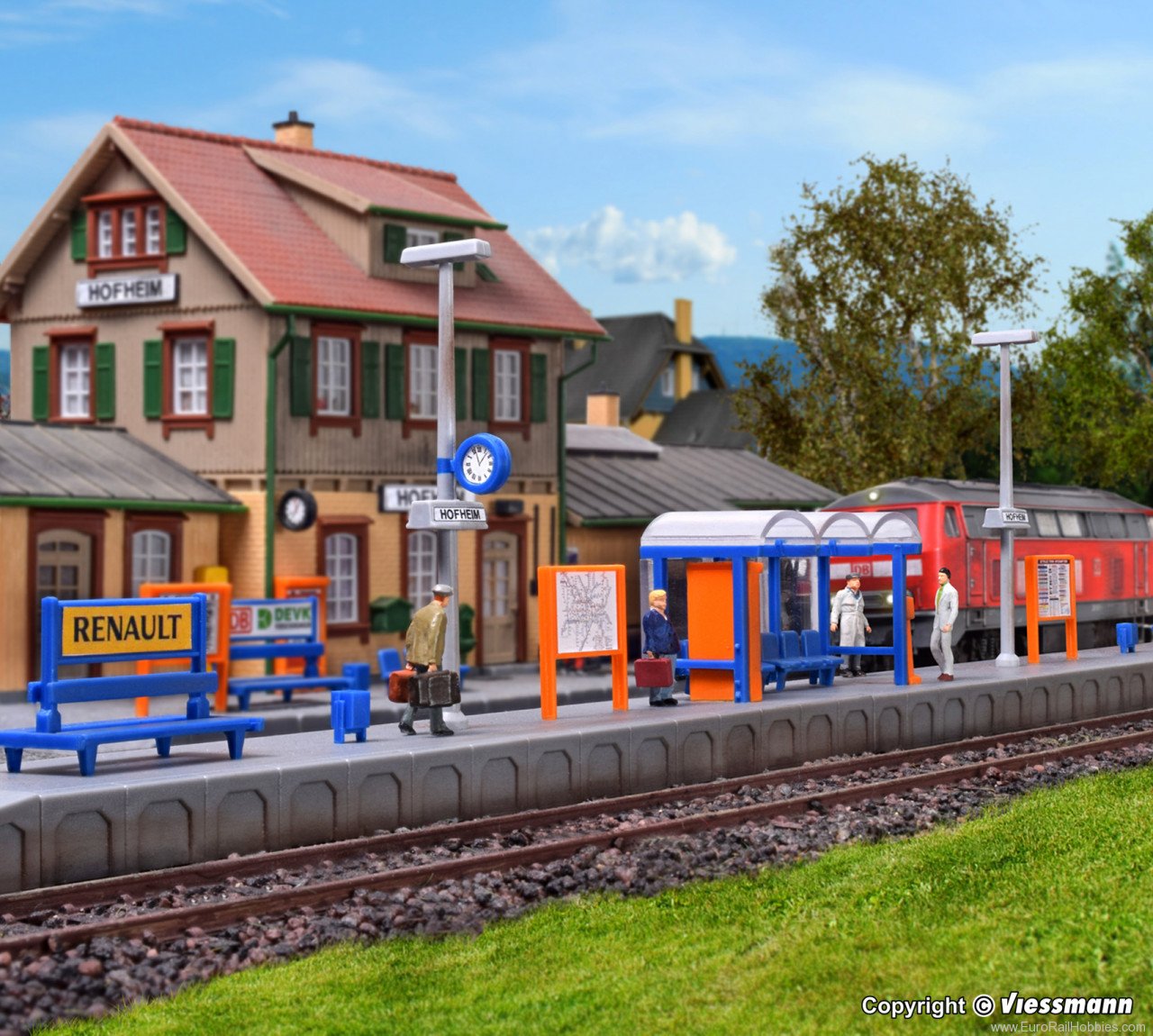 Kibri 39558 H0 Platform Hofheim