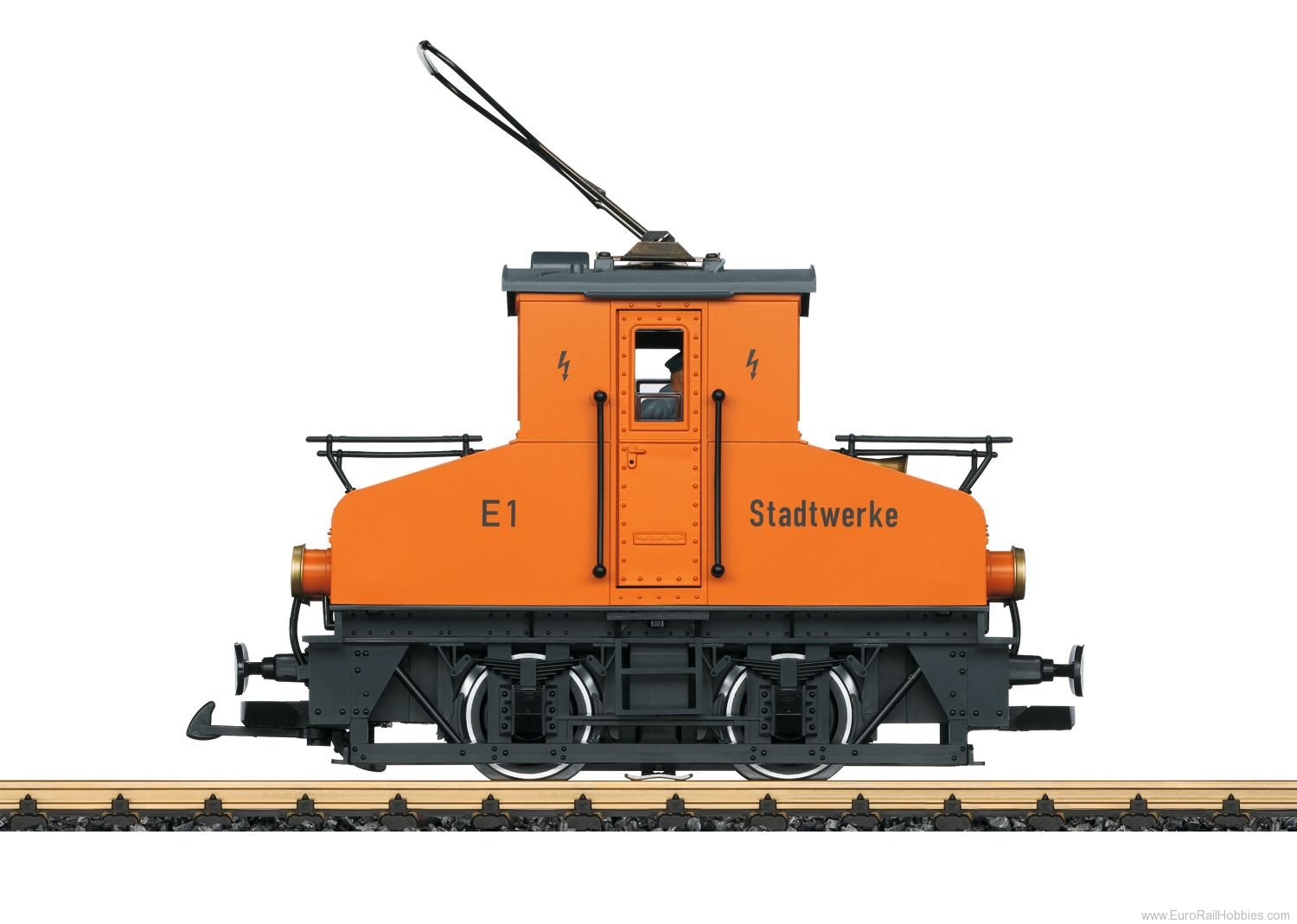 LGB 20301 Small Electric Locomotive 'E1 Stadtwerke'