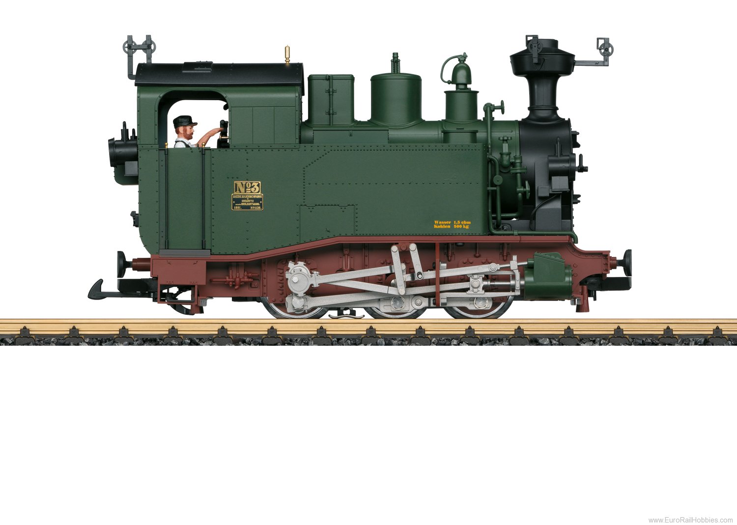 LGB 20981 Royal Saxon State Railways Class I K Steam Lo
