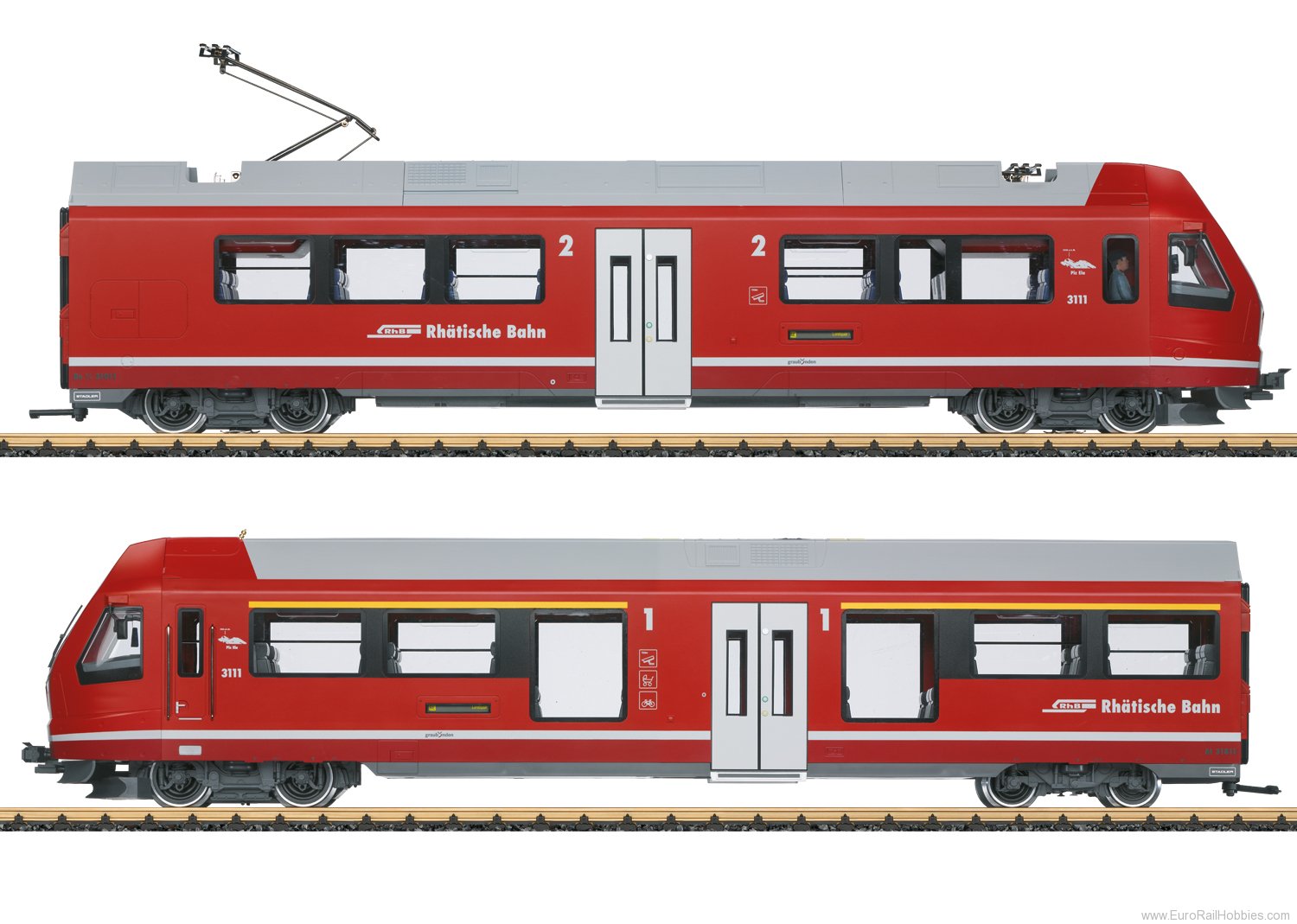 LGB 23100 RhB Class ABe 4/16 Capricorn Powered Rail Car