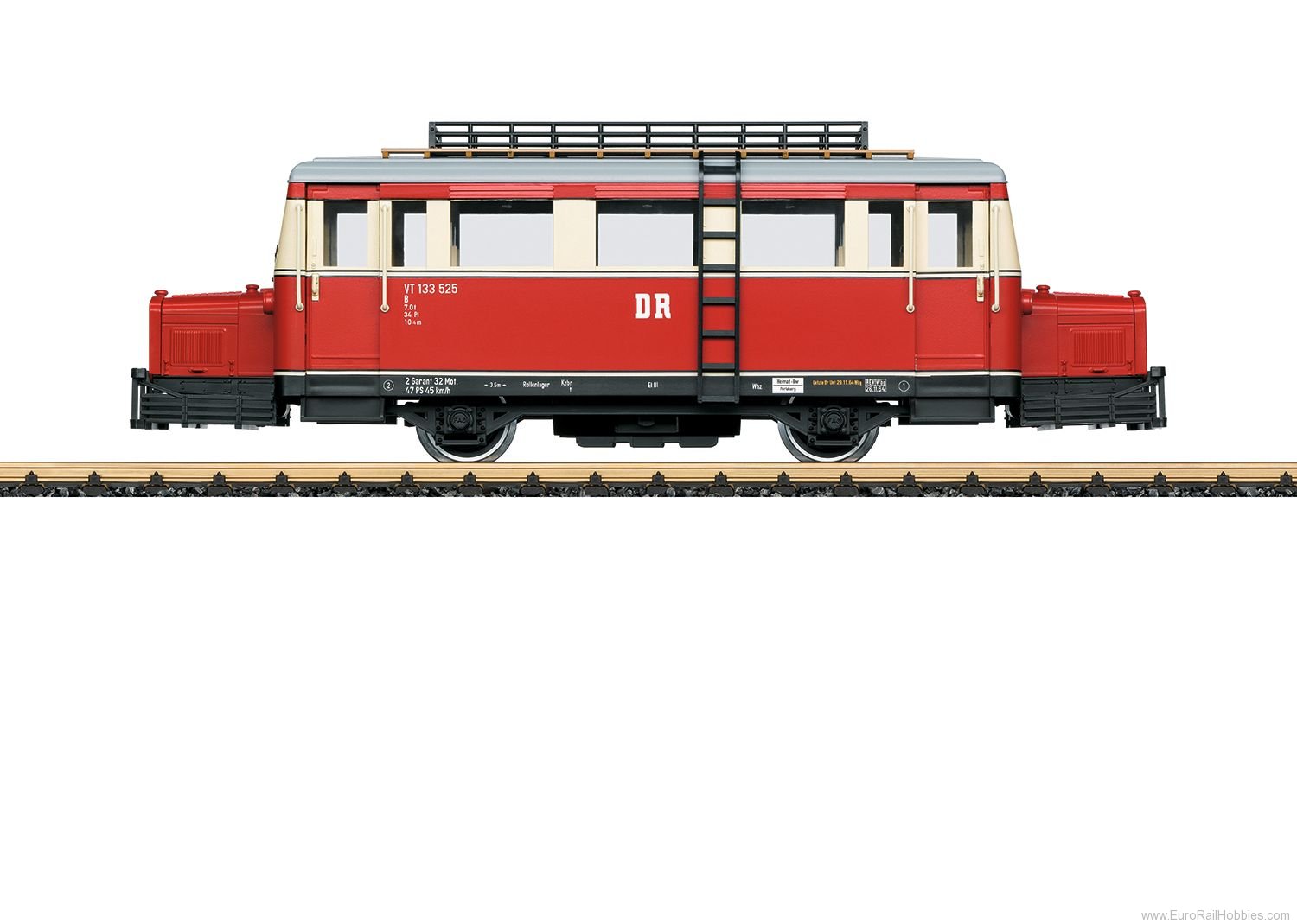 LGB 24662 DR Rail Bus - (DCC/MFX w/Sound) 2024 RERUN