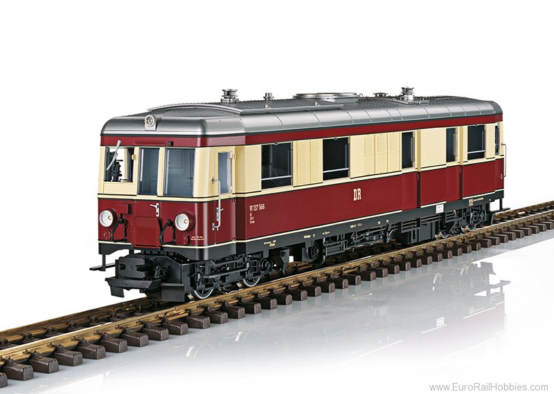 LGB 26391 LGB - DR Cl. VT 137 Rail Car (MFX/DCC w/Sound