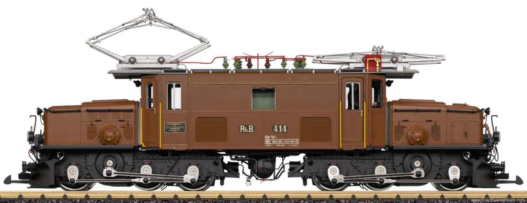LGB 26600 RhB Class Ge 6/6 I Electric Locomotive (MFX/D