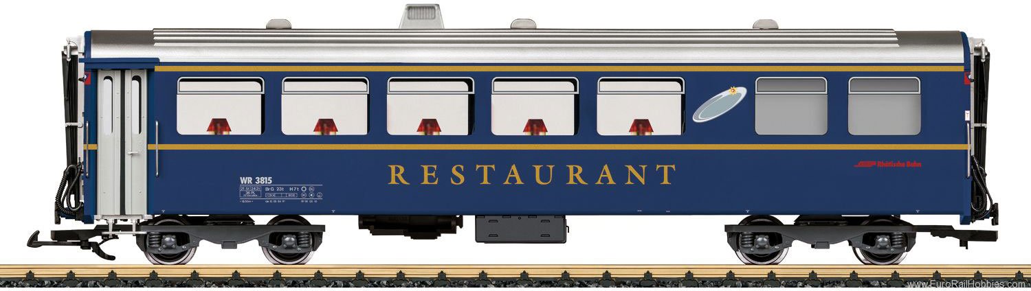 LGB 31681 RhB Dining Car WR3815