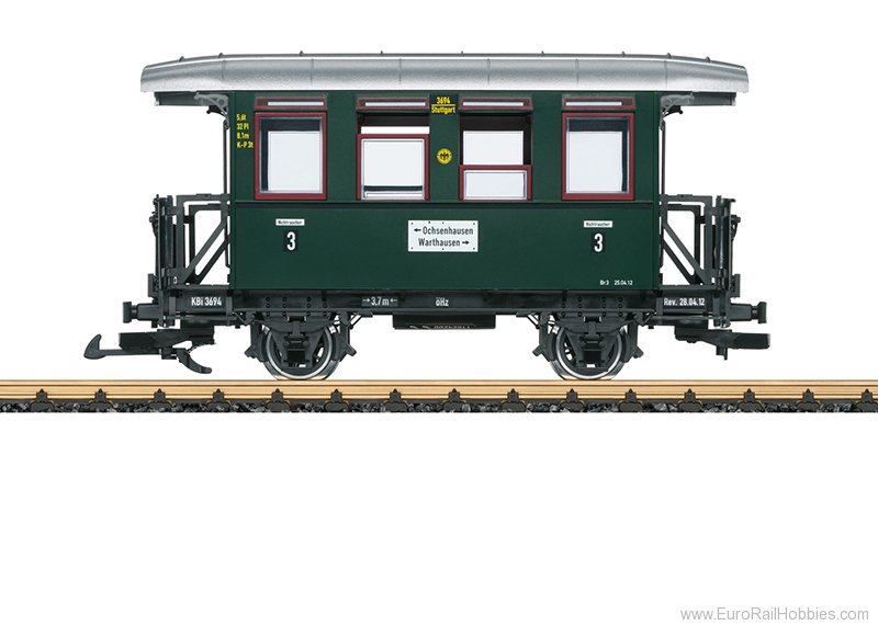 LGB 33078 ÃMB 3rd Cl Passenger Coach