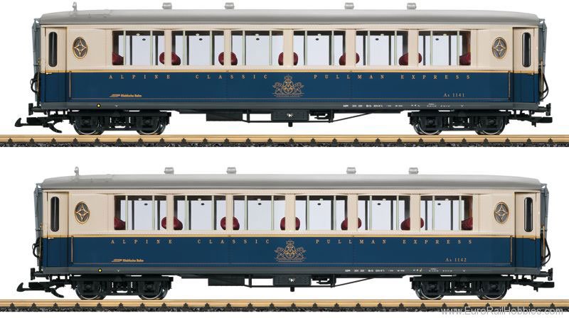 LGB 36658 Pullman Passenger Coach Set