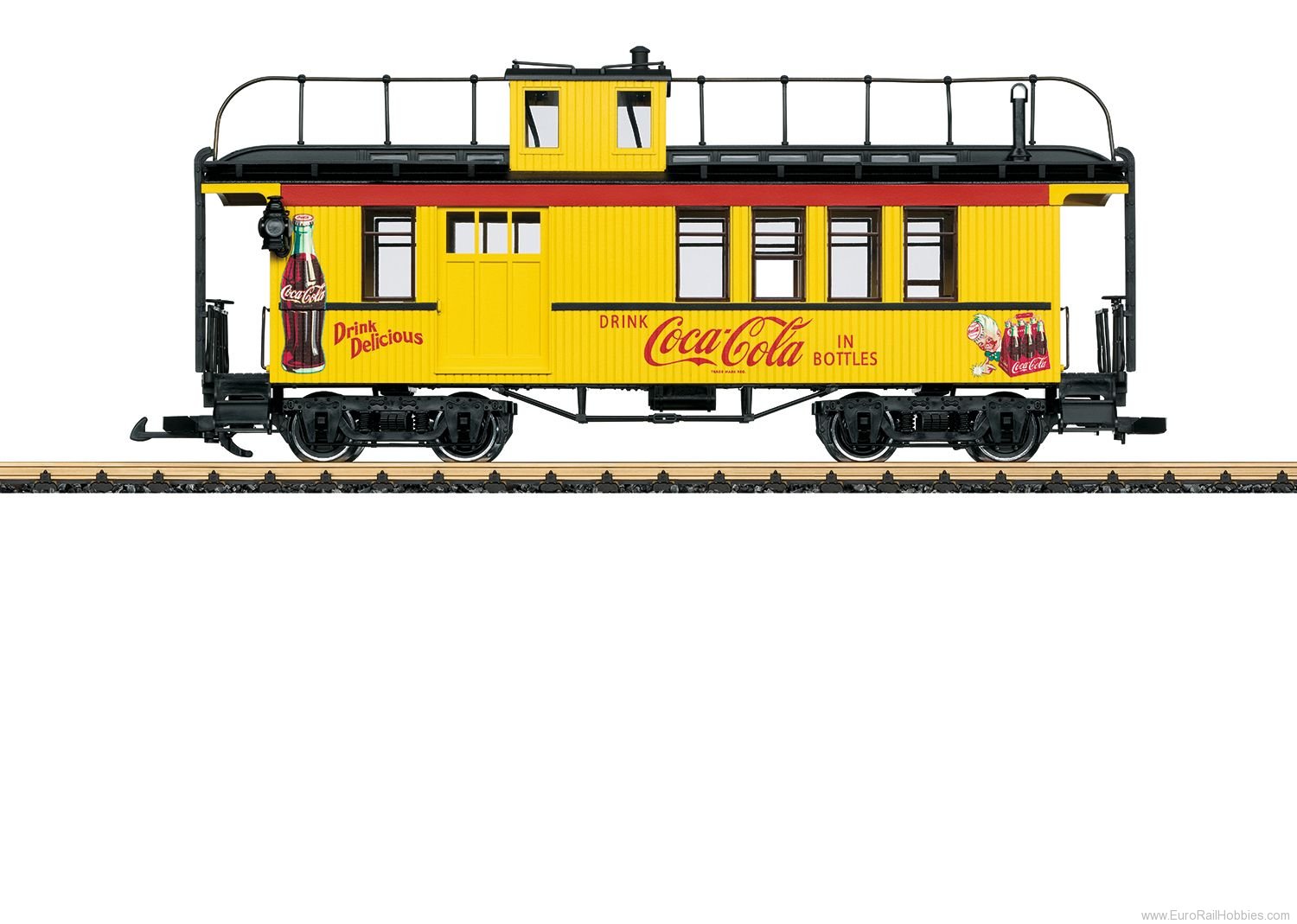 LGB 40757 US Coca-Cola Caboose (Factory Sold Out)