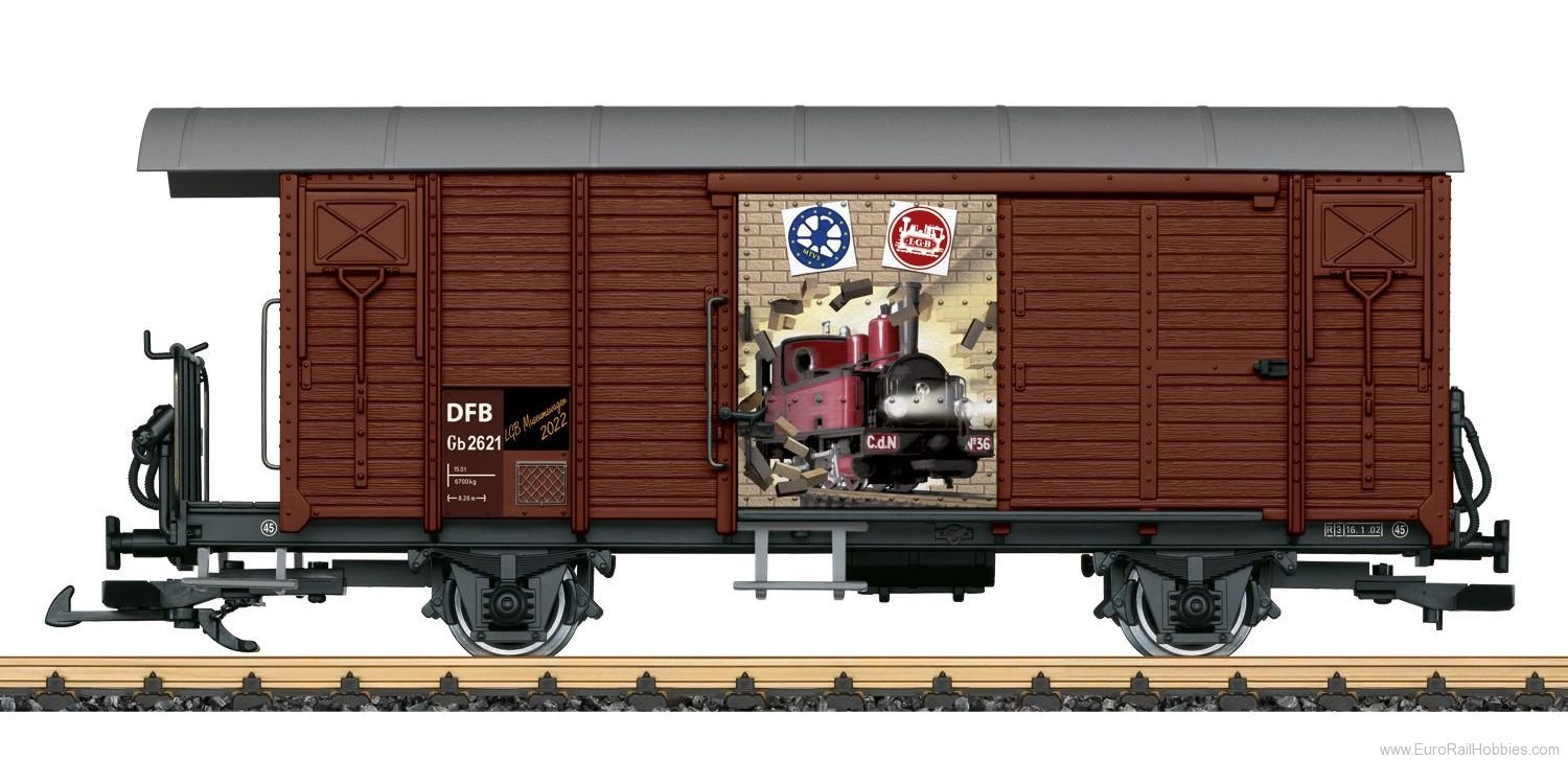 LGB 41022 MTV Museum Railroad LGB Museum Car for 2022 (
