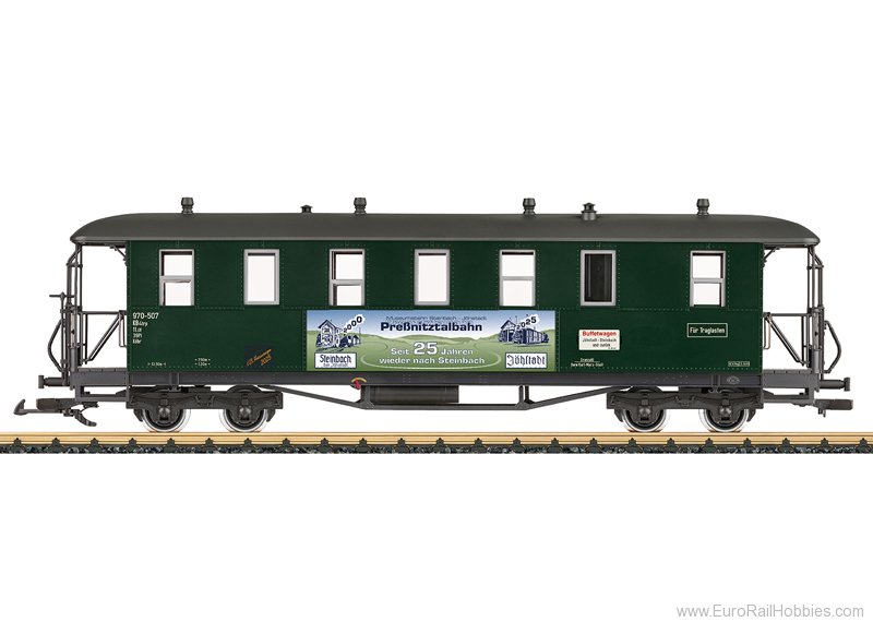 LGB 41025 2025 LGB Museum Coach 'Pressnitz Valley Railr