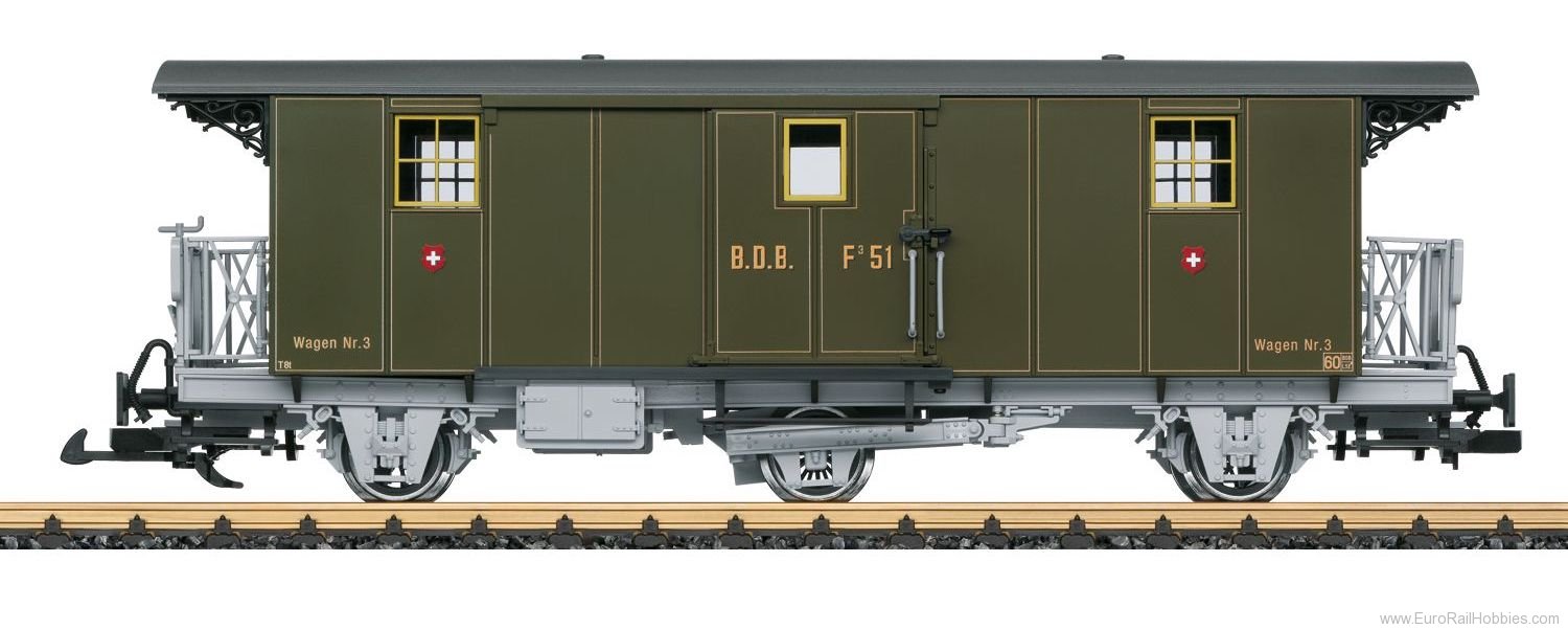 LGB 41331 BDB Baggage Car, Car Number F 51