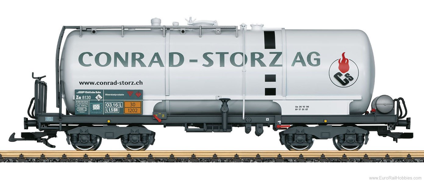 LGB 47832 LGB RhB Conrad-Storz AG Tank Car Road # 8141