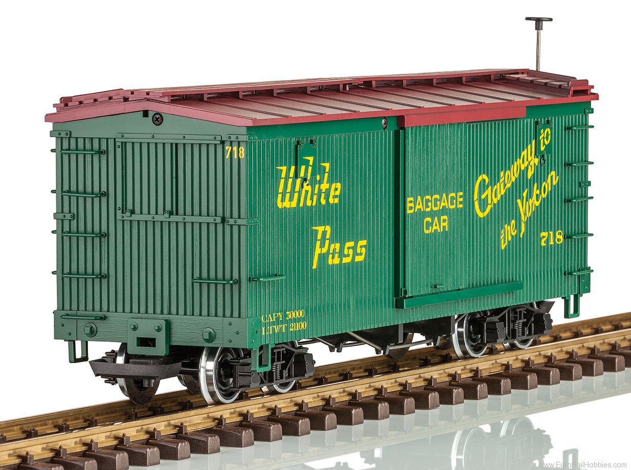 LGB 48675 WP&Y RR Boxcar