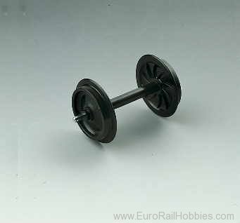 LGB 67401 Plastic Solid Wheel Sets, 2pcs