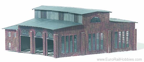 MBZ Thomas Oswald 10005 Locomotive Shed 9°, 3-stalls