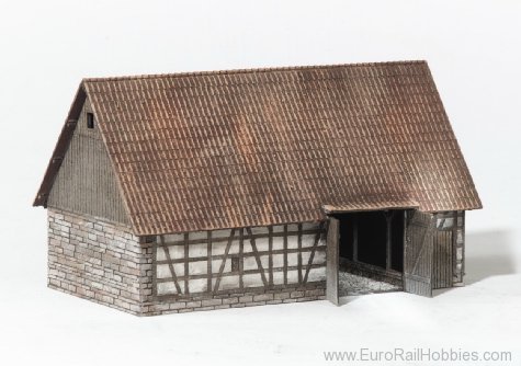 MBZ Thomas Oswald 18087 Barn with Straw Roofing