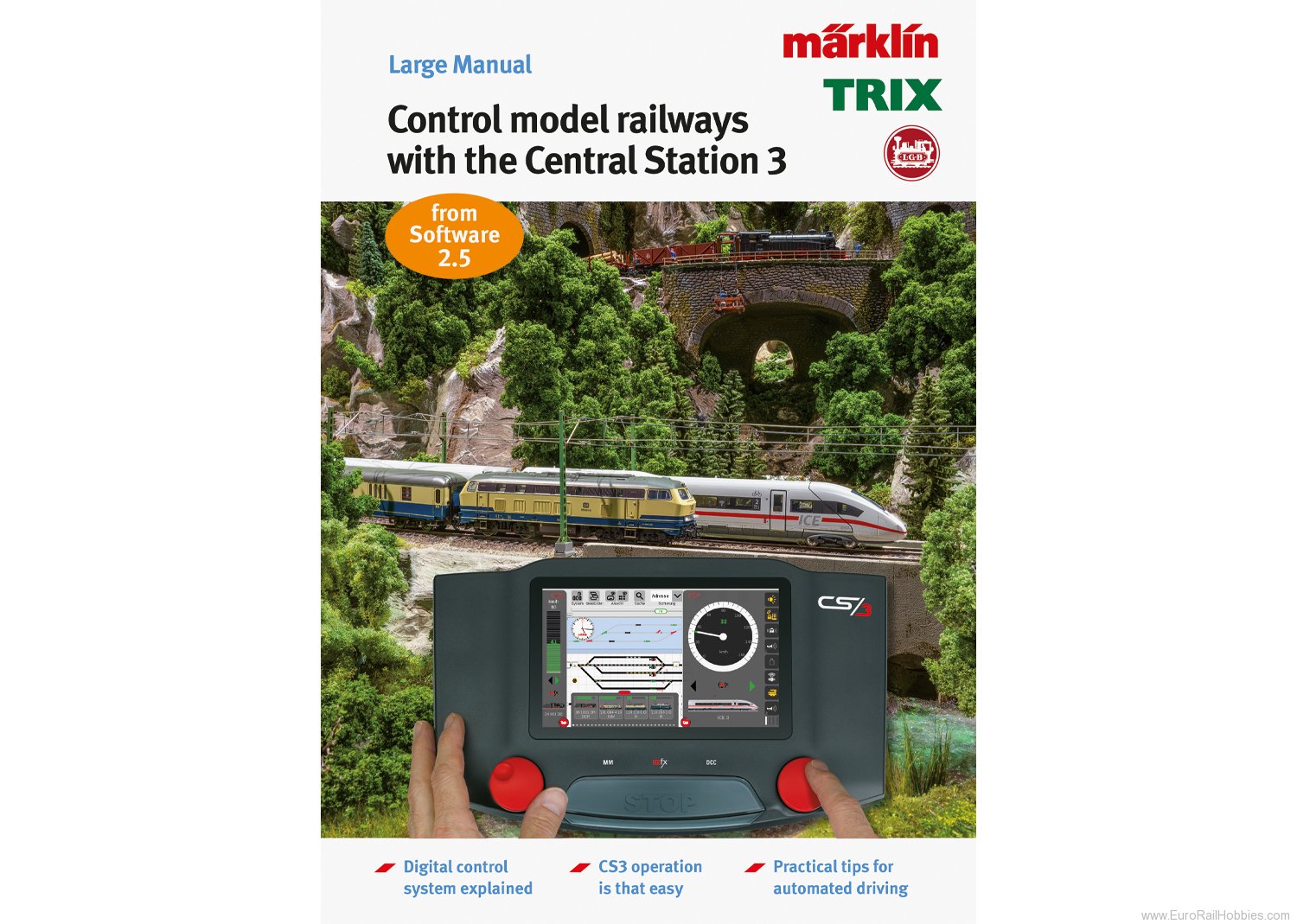 Marklin 03094 Model Railroad Manual 'Digital Control with t