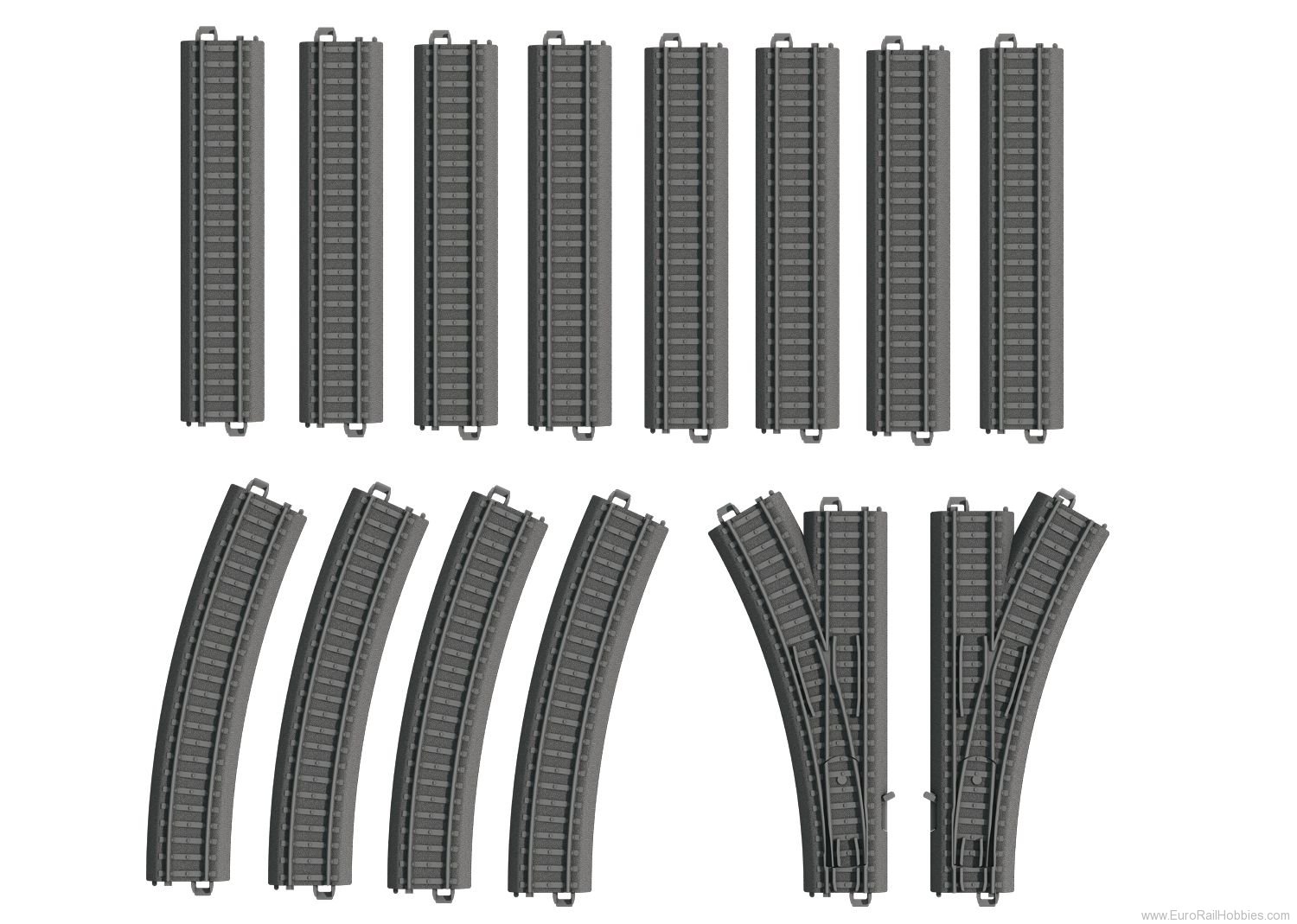 Marklin 23400 Marklin My World - Plastic Track Extension Se