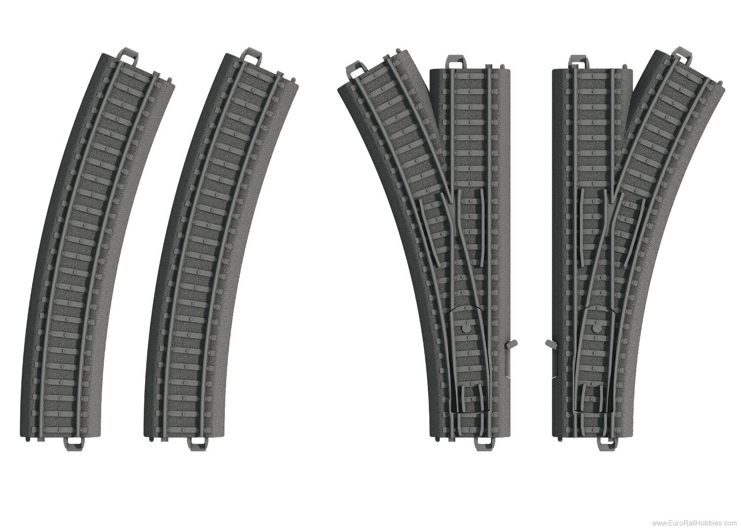 Marklin 23401 Marklin My World - Plastic Track Turnout Set