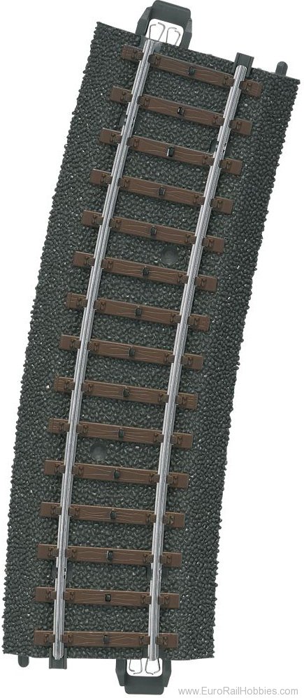 Marklin 24215 C TRACK CURVED R2 17-1/4 (6/PK)