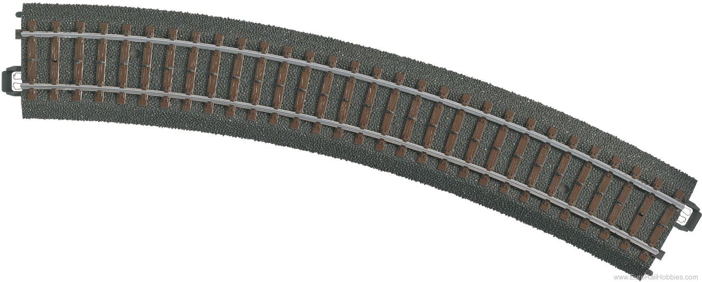 Marklin 24230 C TRACK CURVED R2 17-1/4 (6/PK)