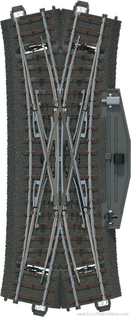 Marklin 24624 Double Slip Switch Length (DSS) 188.3 mm / 7-