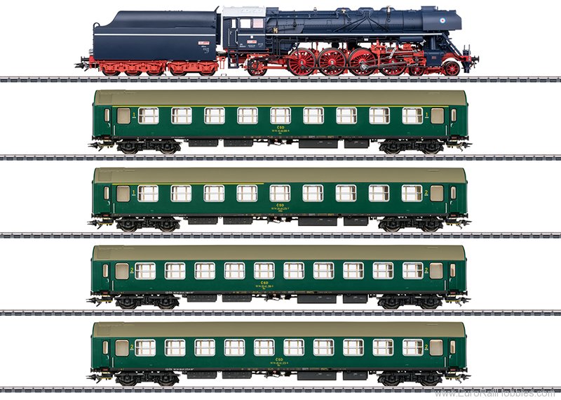 Marklin 26498 Marklin CD Train Set w/ Albatros Steam Locomo