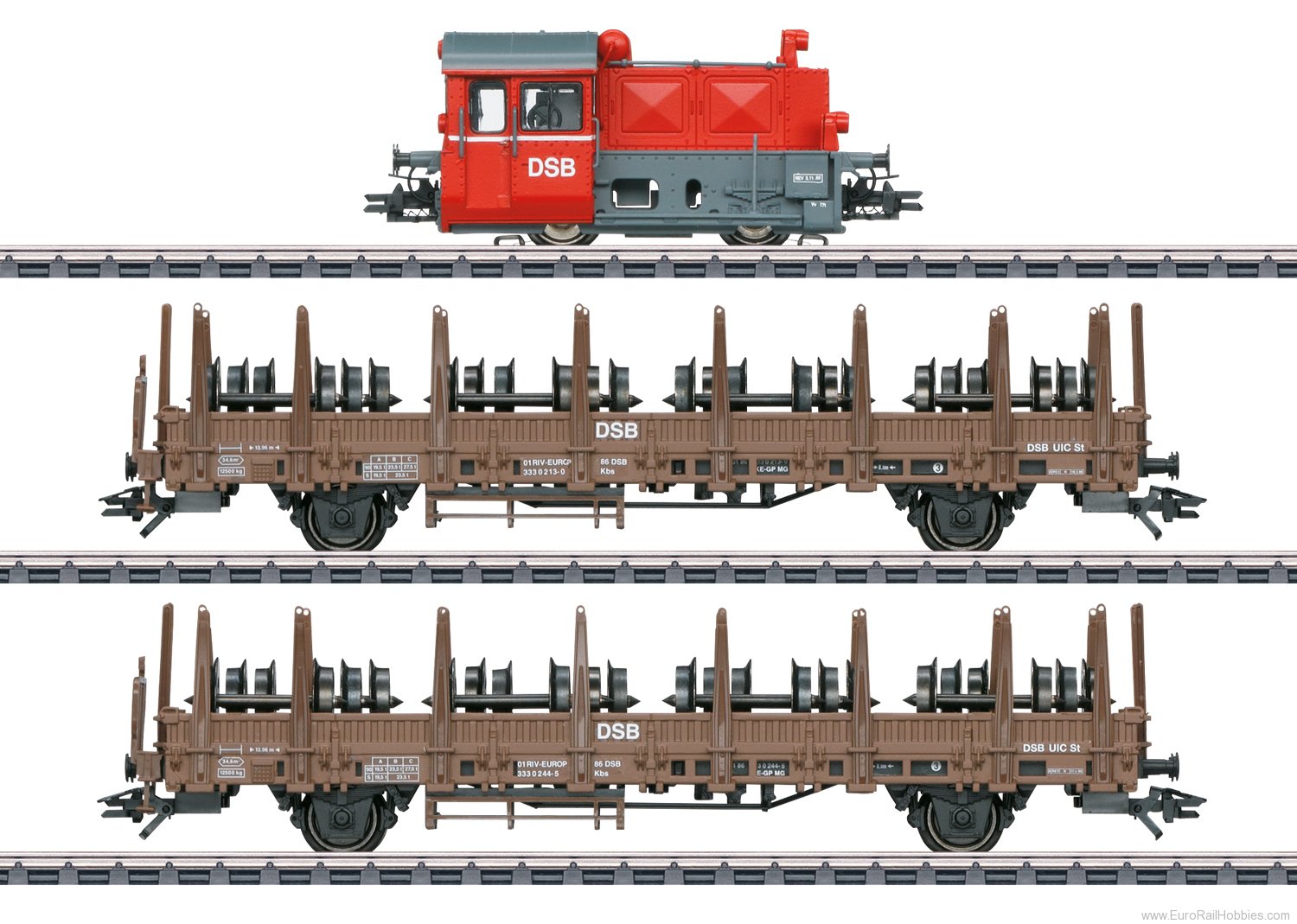 Marklin 26617 DSB KOF II Shunting Train Set MFX+ w. Sound (