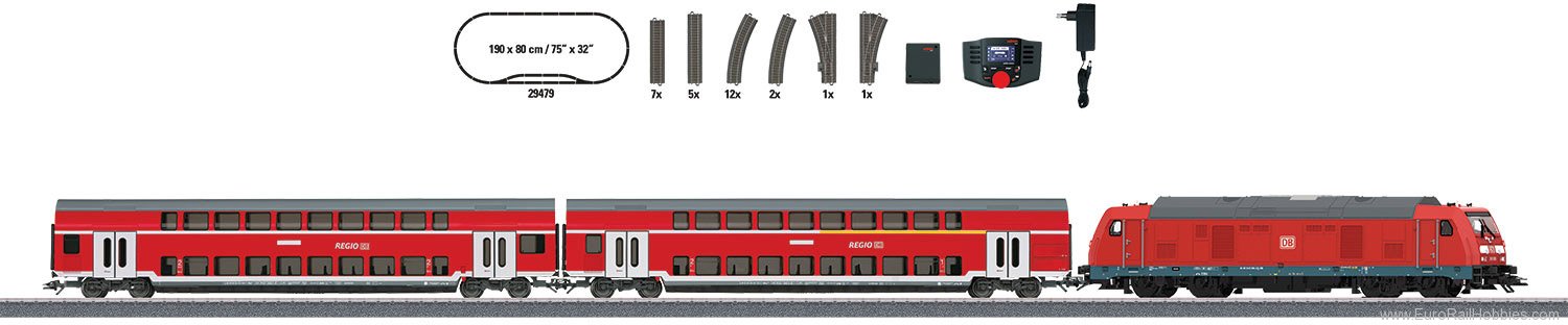 Marklin 29479 DB Regional Express Digital Starter Set (MFX 