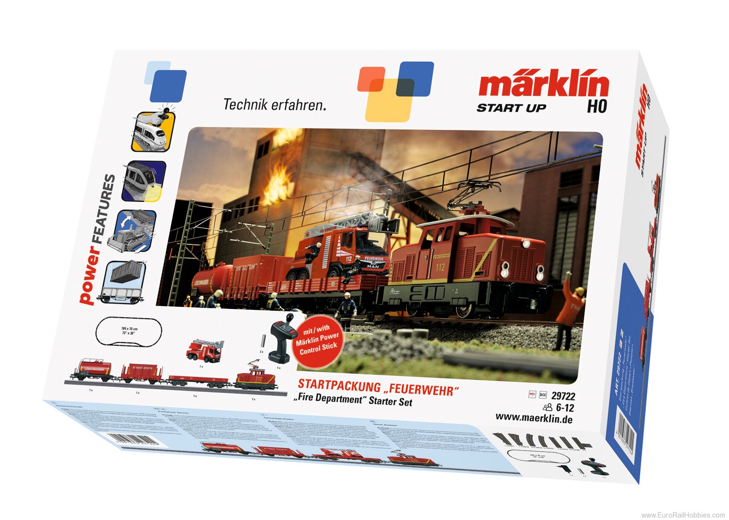 Marklin 29722 MÃ¤rklin Start up - Fire Department Starter
