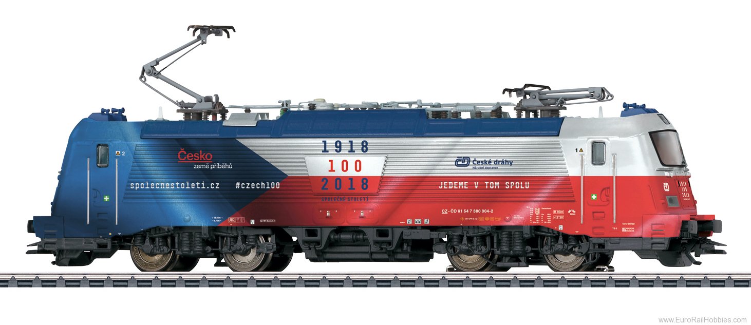 Marklin 36201 CD BR 380 Electric Locomotive Flagge MFX w/So