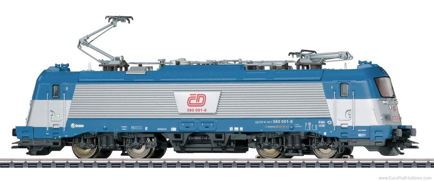 Marklin 36209 ÄD cl 380 Electric Locomotive, MFX w/Sound