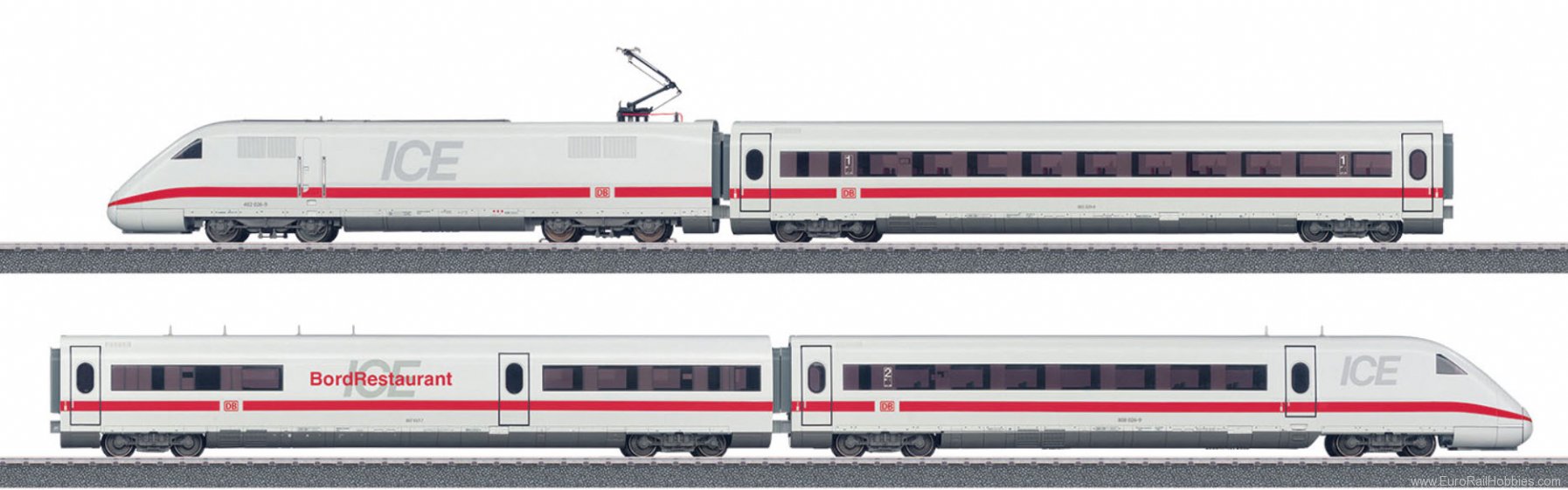 Marklin 36712 ICE 2 High-Speed Train (Marklin Start Up)