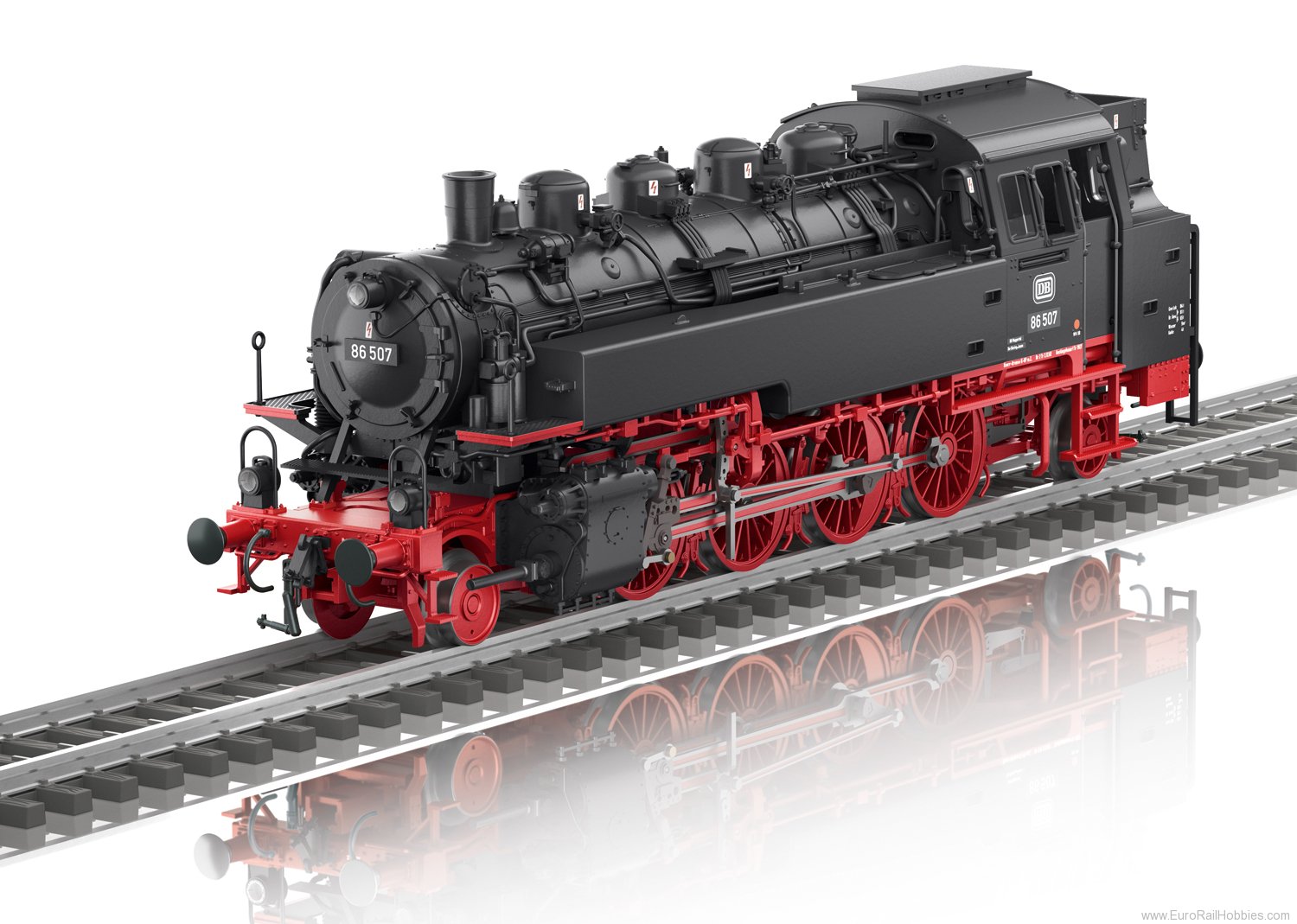 Marklin 37086 DB Cl. 86.0-8 Steam Tank Locomotive (Complete