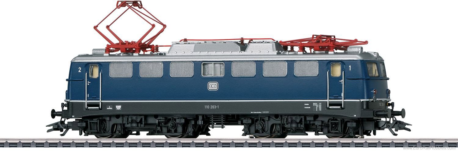 Marklin 37108 DB Class 110.1 Electric Locomotive MFX+ w/Sou