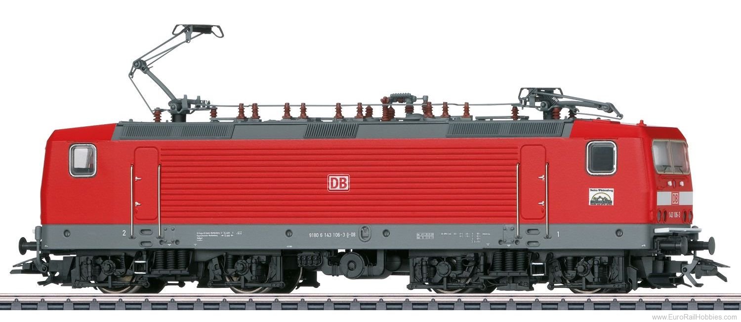 Marklin 37425 DB-AG Class 143 Electric Locomotive (MFX+ Sou