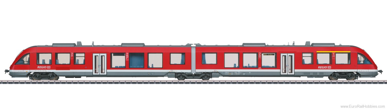 Marklin 37714 DB-AG Class 648.2 Diesel Powered Commuter Rai