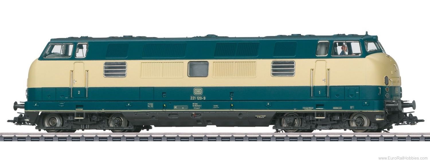 Marklin 37824 DB Class 221 Heavy Diesel Locomotive (3/2022 