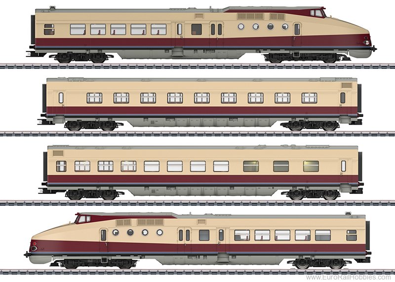 Marklin 38175 Marklin DR/GDR Cl. VT 18.16 Diesel Express Ra