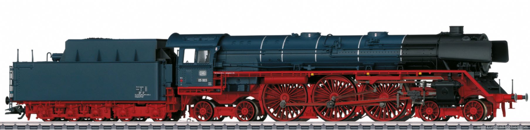 Marklin 39052 DB Class 05 Express Steam Locomotive with a T