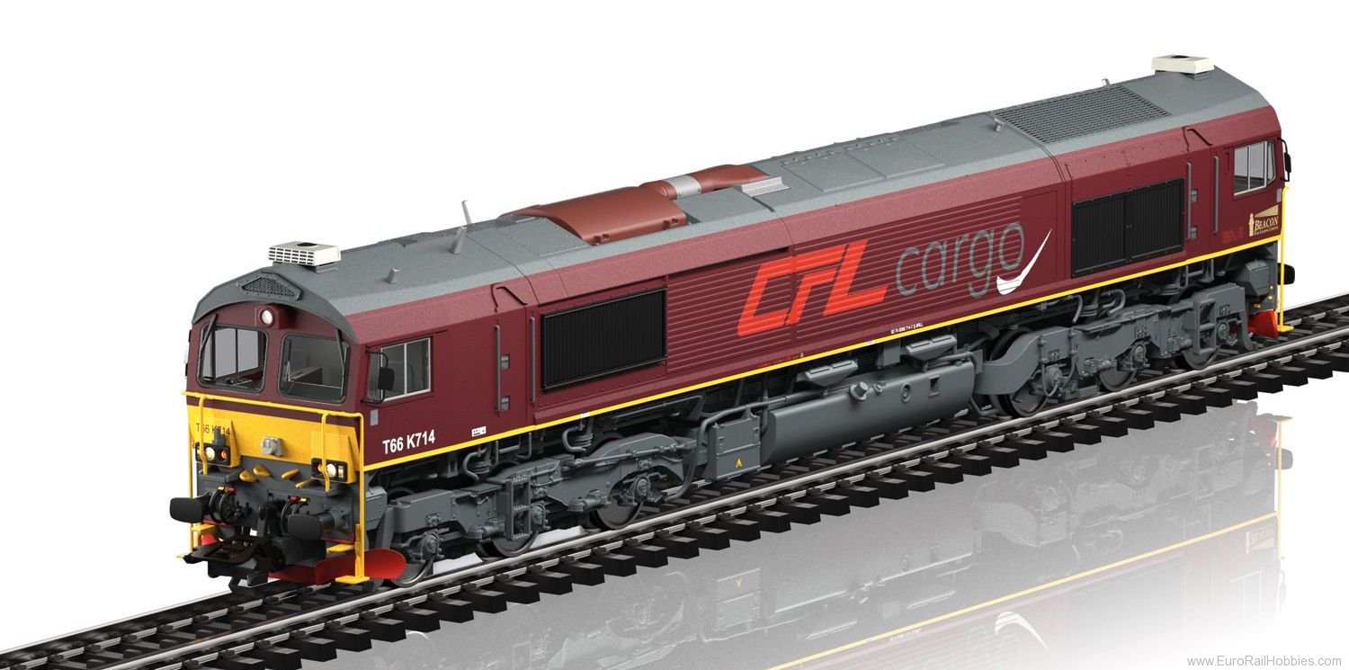 Marklin 39066 CFL Cargo Class 66 Diesel Locomotive (MFX+ So