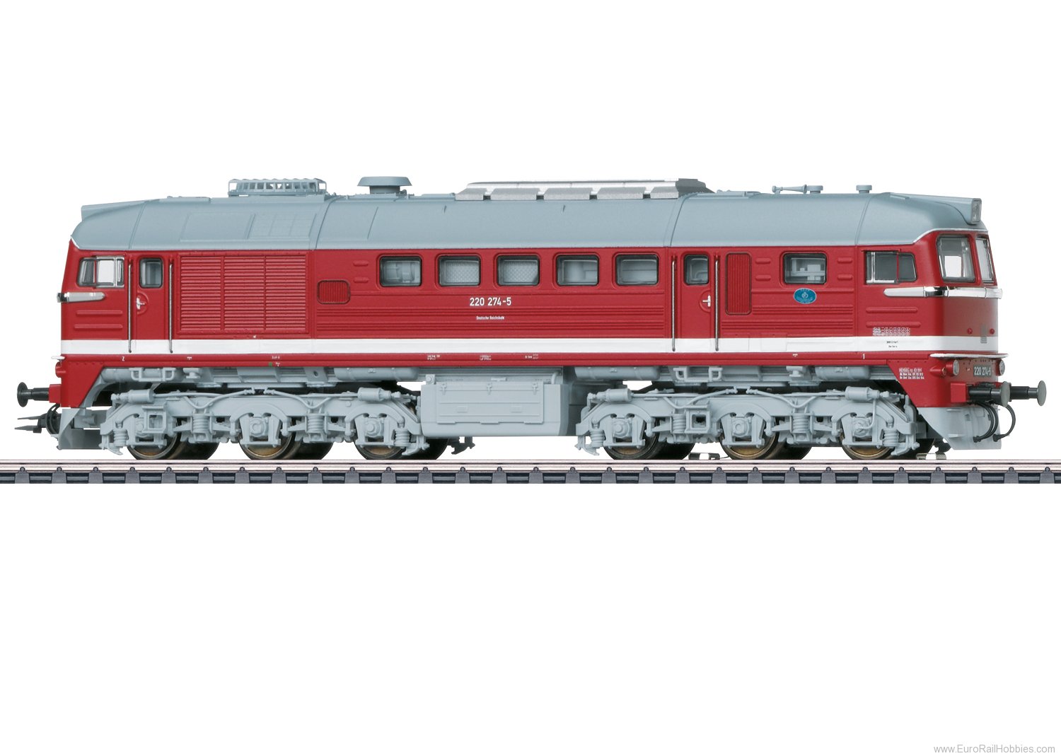 Marklin 39201 DB AG Class 220 Diesel Locomotive (MFX+ w/Sou