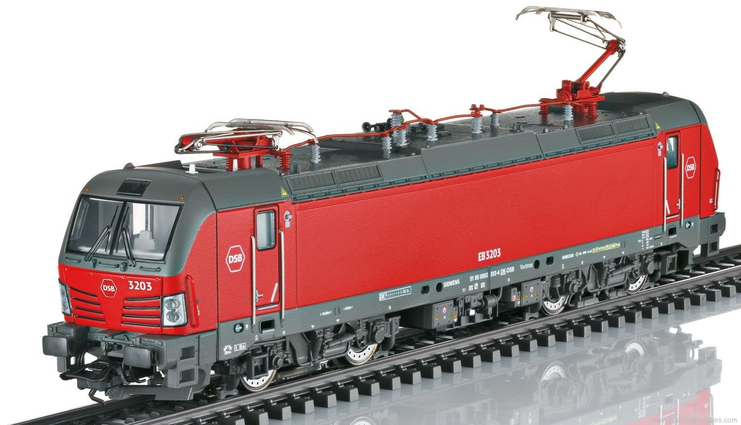 Marklin 39331 DSB Class EB 3200 Vectron Electric Locomotive