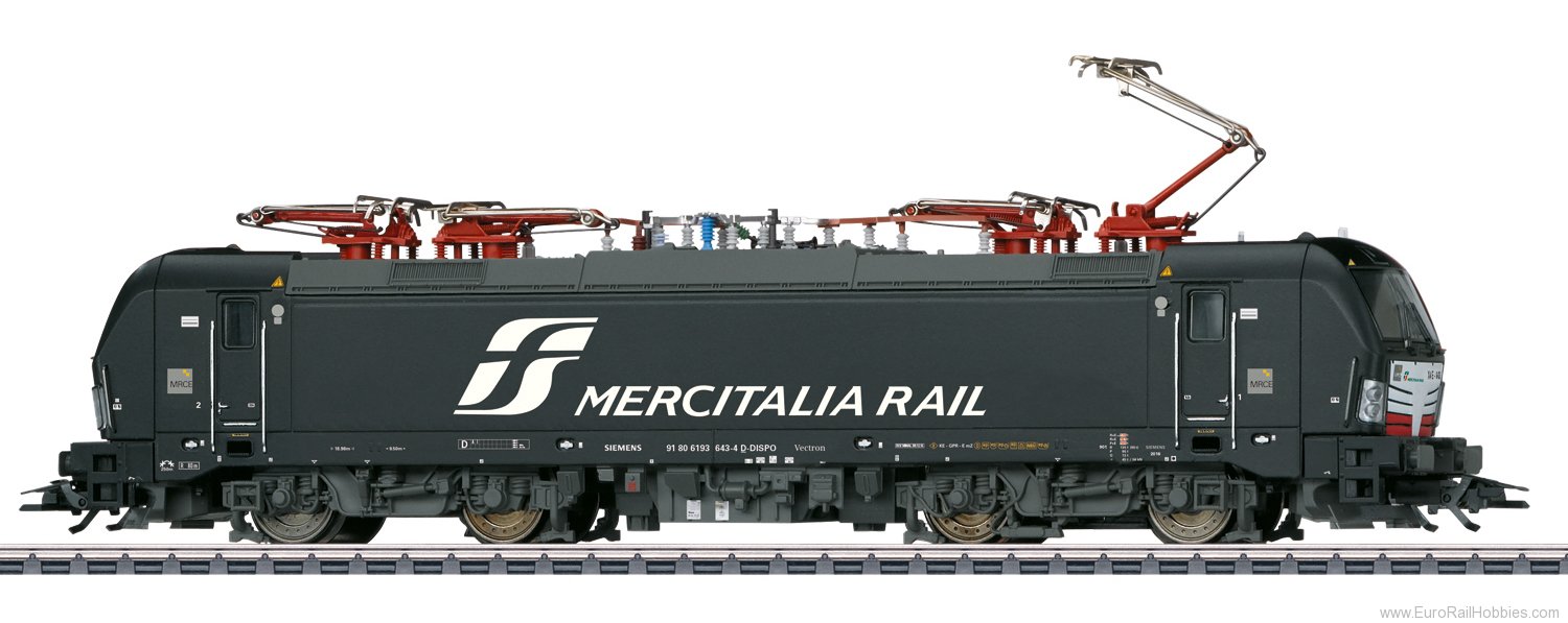 Marklin 39332 Mercitalia Cl. 193 Electric Locomotive (MFX+ 