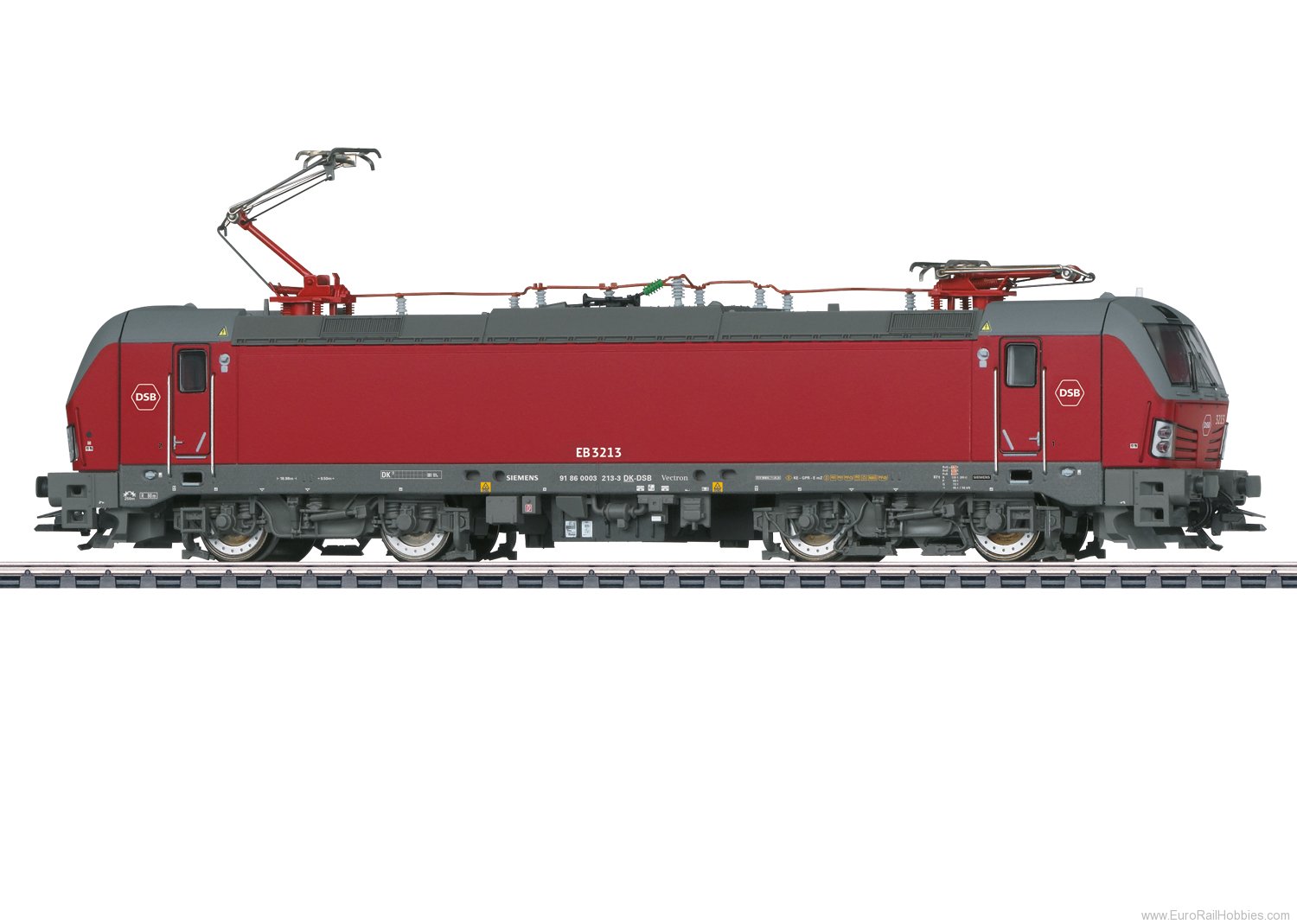 Marklin 39338 DSB Cl. Litra EB Electric Locomotive (MFX+ w/