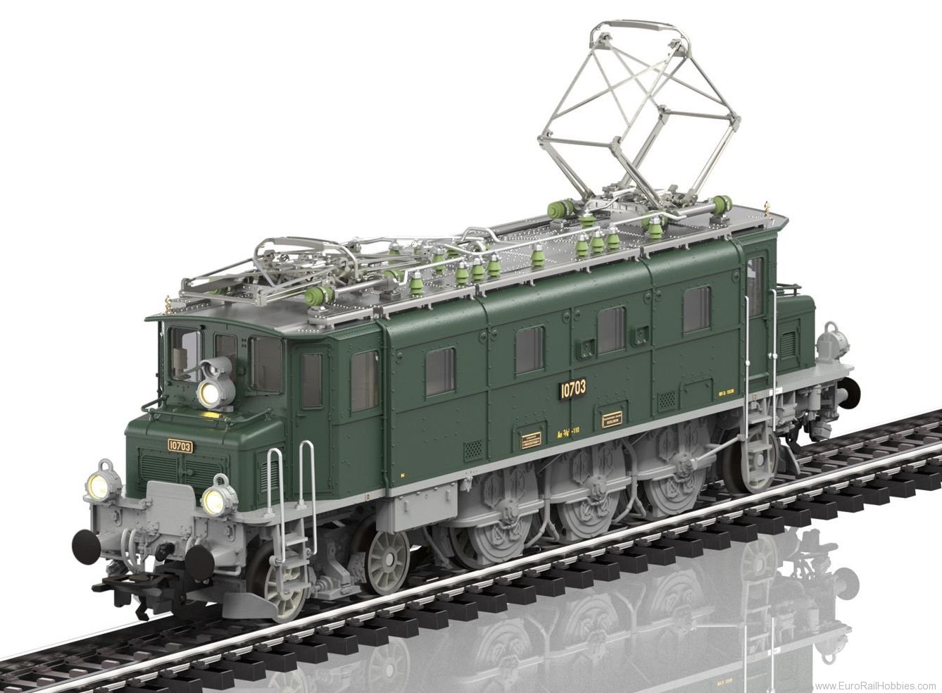Marklin 39360 SBB Class Ae 3/6 I Electric Locomotive (MFX+ 