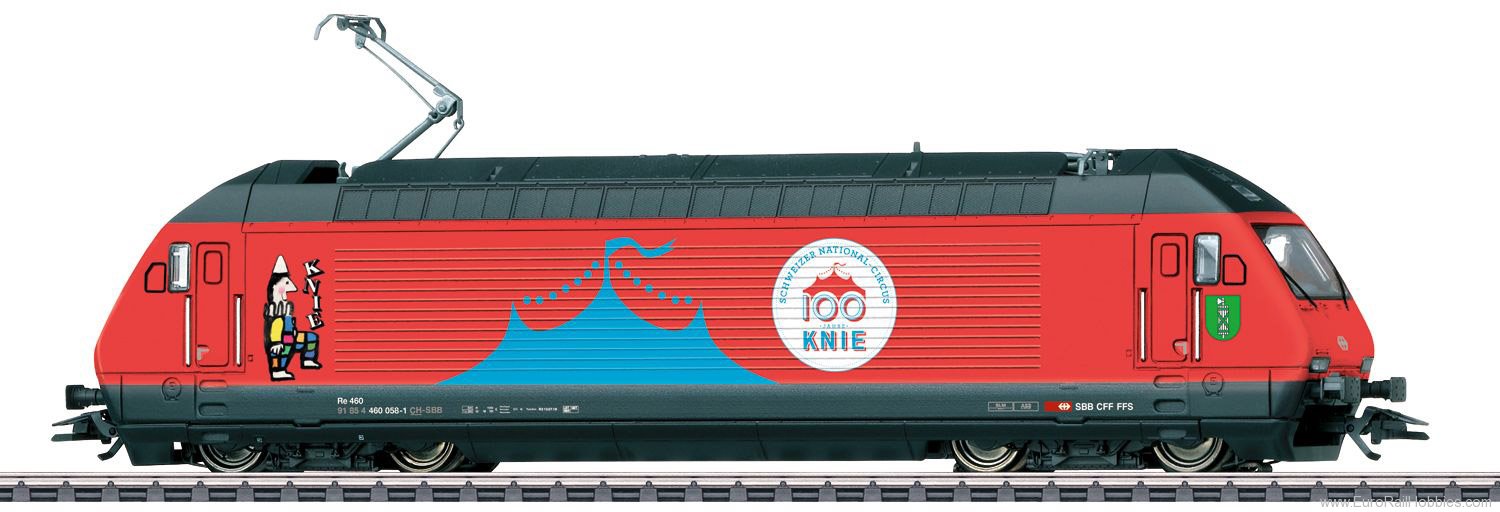 Marklin 39468 SBB Class Re 460 Electric Locomotive 'Circus 