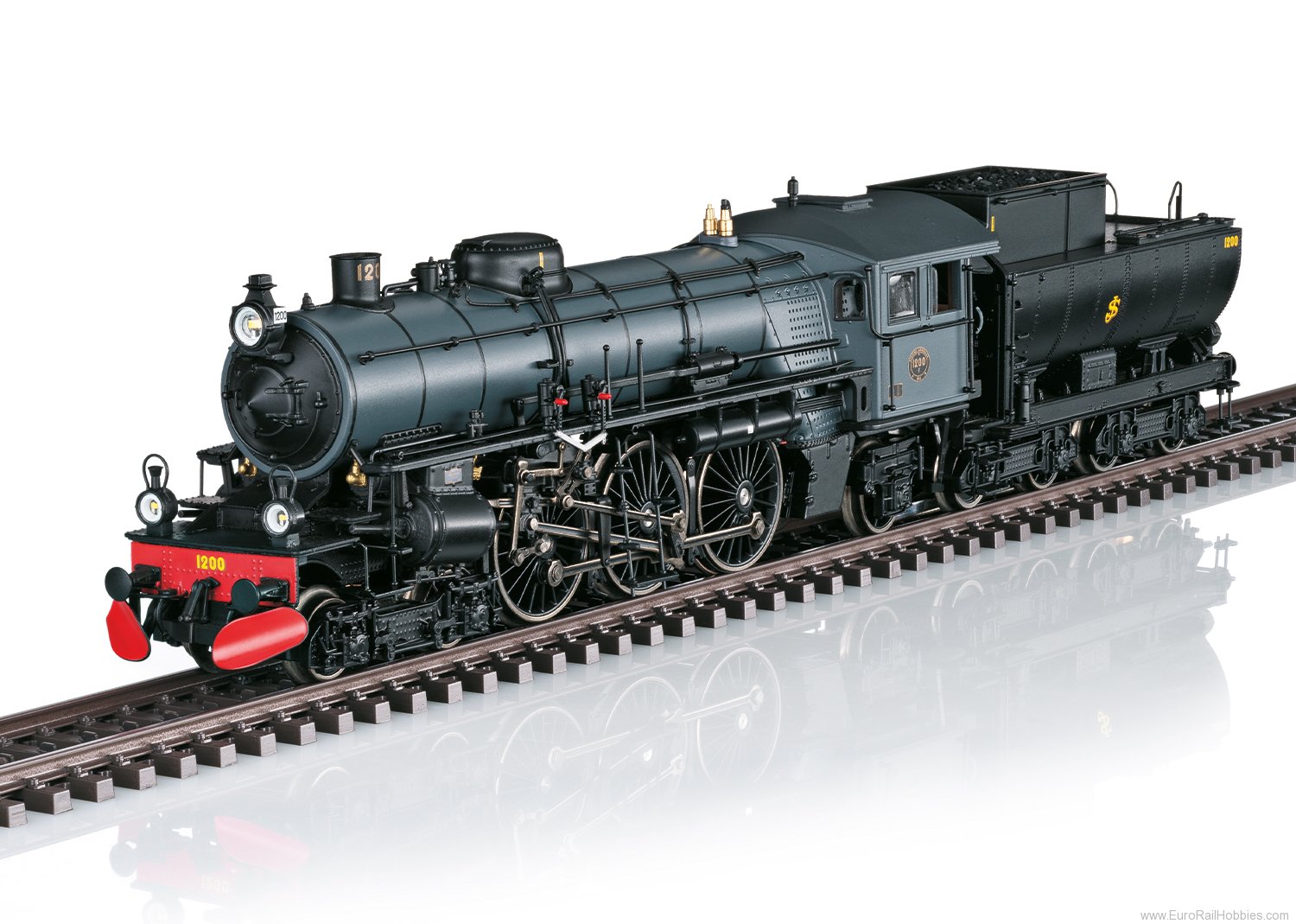 Marklin 39490 SJ Class Litt F 1200 Steam Locomotive (MFX+ w